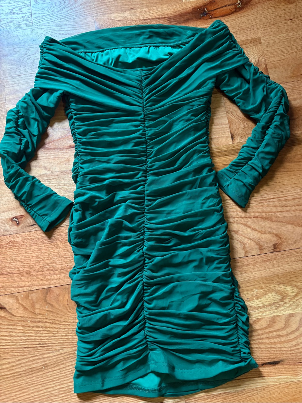 It’s gorgeous woman stretchy dress above the knees length beautiful!